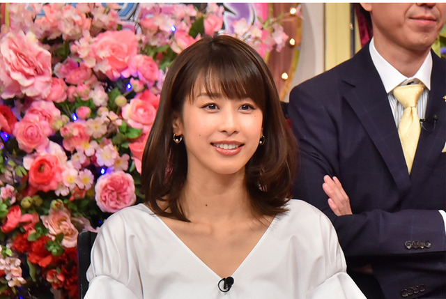フリーアナウンサーの加藤綾子／「しゃべくり007春の2時間SP」-(C)日本テレビ