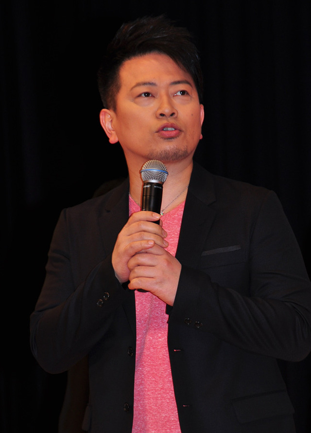 宮迫博之『クレヨンしんちゃん 襲来！宇宙人シリリ』完成披露試写会