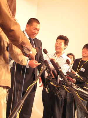 『ザ・ウォーカー』宣伝部長就任会見　photo：Yoko Saito