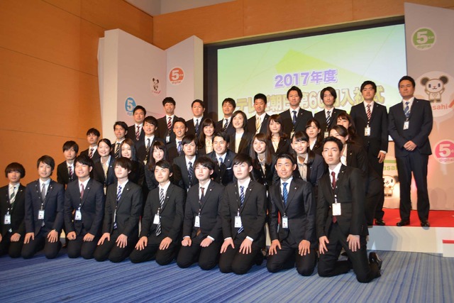 天海祐希／テレビ朝日入社式