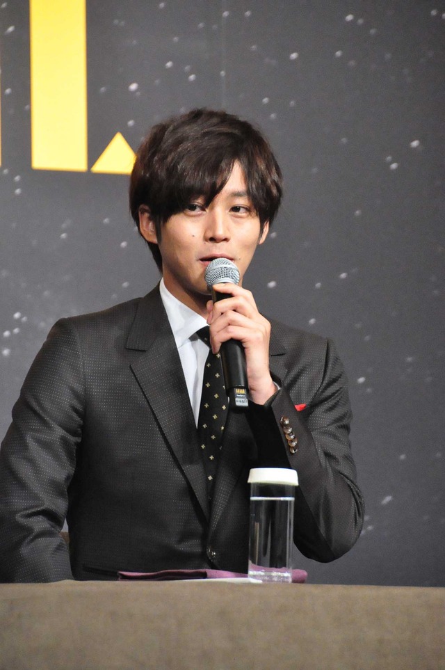 松坂桃李／『孤狼の血』製作発表会見