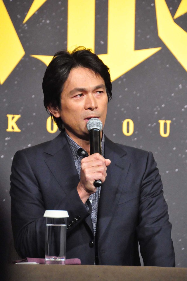 江口洋介／『孤狼の血』製作発表会見