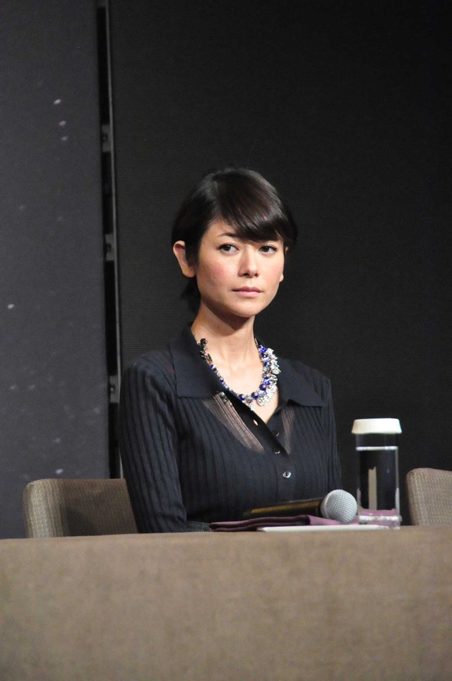 真木よう子／『孤狼の血』製作発表会見