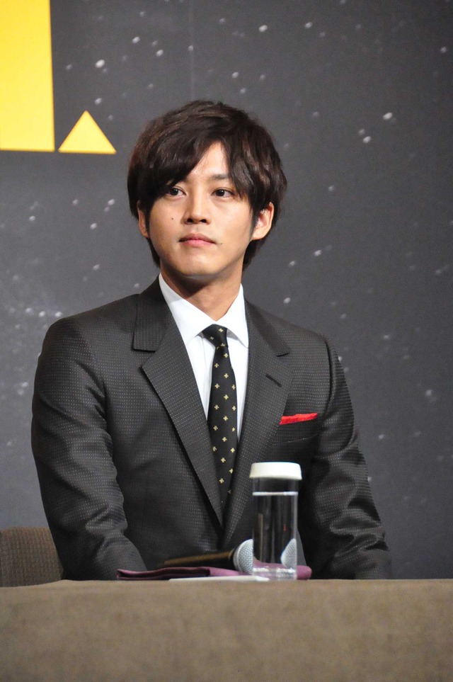 松坂桃李／『孤狼の血』製作発表会見