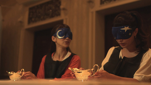 「ディズニー・ダイニング・ウィズ・ザ・センス」体験の様子