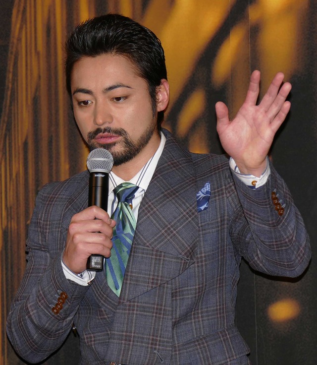 山田孝之／「破獄」記者会見