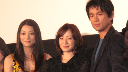 『パーマネント野ばら』初日舞台挨拶  photo：Yoko Saito