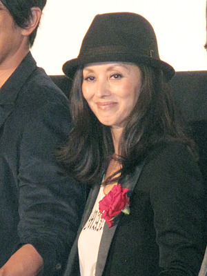 『パーマネント野ばら』初日舞台挨拶 photo：Yoko Saito