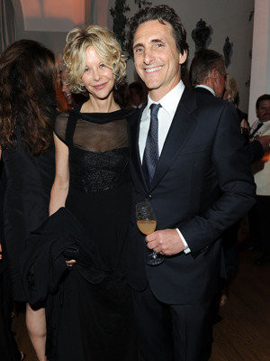 メグ・ライアンとプロデューサーのローレンス・ベンダー  -(C) 2010 Venturelli/VF1