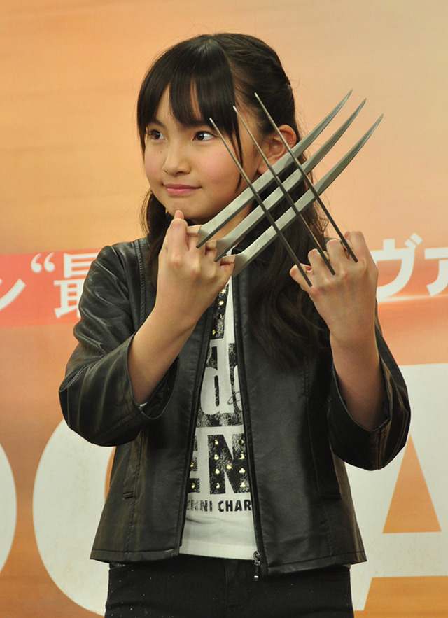 鈴木梨央／『LOGAN／ローガン』公開アフレコ