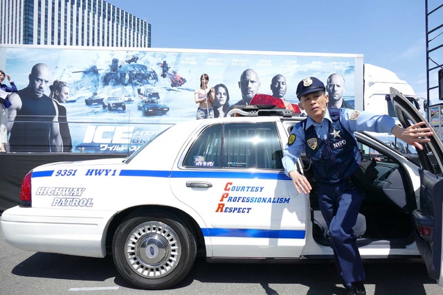 柳沢慎吾／『ワイルド・スピード ICE BREAK』劇中車お披露目イベント