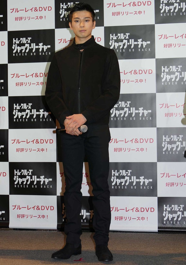 真剣佑／『ジャック・リーチャー NEVER GO BACK』ブルーレイ＆DVD発売記念イベント