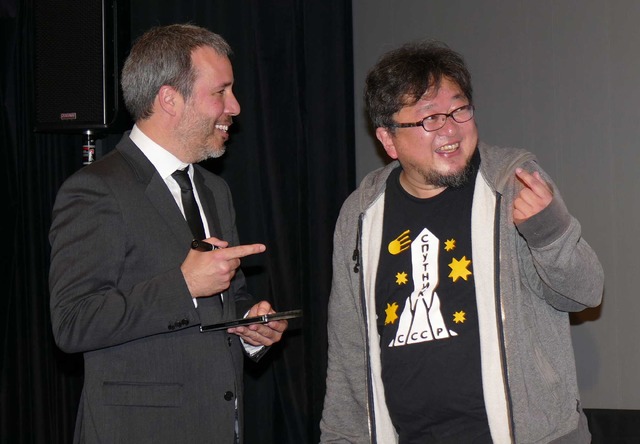 ドゥニ・ヴィルヌーヴ監督＆樋口真嗣監督／『メッセージ』来日記者会見