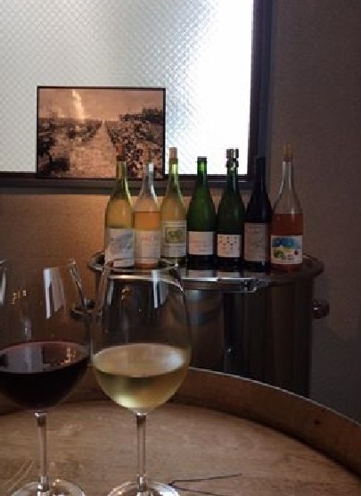 「赤坂蚤の市3周年企画」　出店する清澄白河フジマル醸造所」ワインイメージ