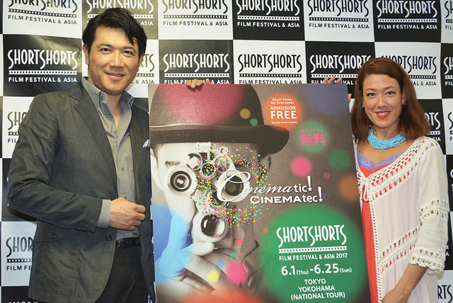 別所哲也＆LiLiCo「ショートショートフィルムフェスティバル＆アジア（SSFF＆ASIA）2017」