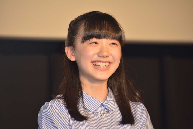 芦田愛菜／『バーニング・オーシャン』公開直前イベント