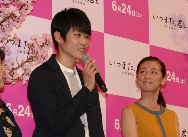 成田偉心／『いつまた、君と ～何日君再来～』完成披露試写会