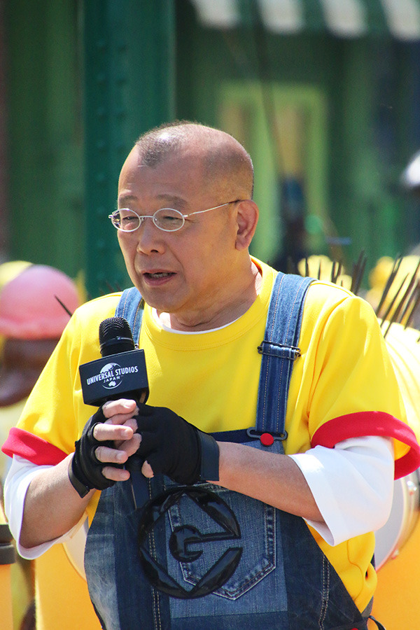 「ミニオン・パーク」のオープニング・セレモニー