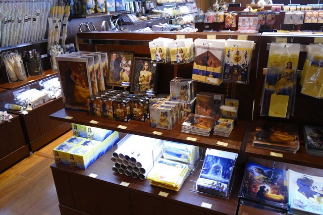 「『美女と野獣』の世界展 at GINZA MITSUKOSHI」グッズ