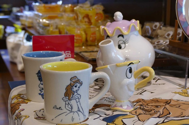 「『美女と野獣』の世界展 at GINZA MITSUKOSHI」グッズ