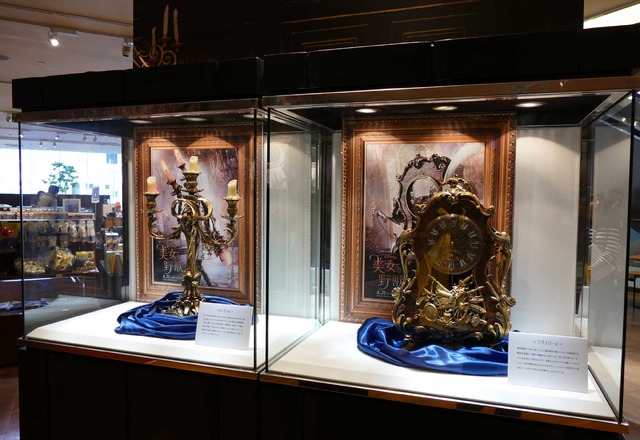 「『美女と野獣』の世界展 at GINZA MITSUKOSHI」展示されている衣装＆小物