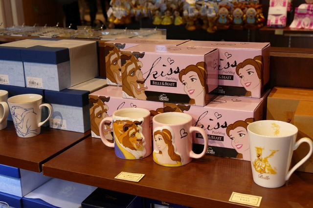 「『美女と野獣』の世界展 at GINZA MITSUKOSHI」グッズ