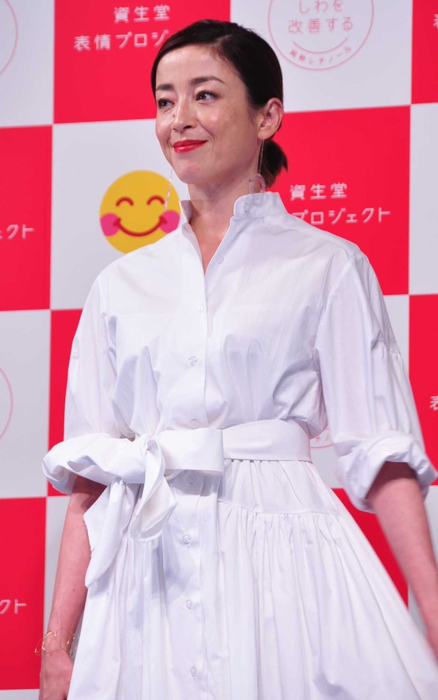 宮沢りえ／「資生堂 表情プロジェクト」新CM発表会