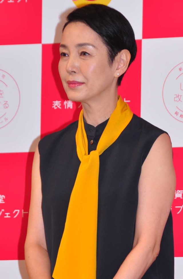 樋口可南子／「資生堂 表情プロジェクト」新CM発表会