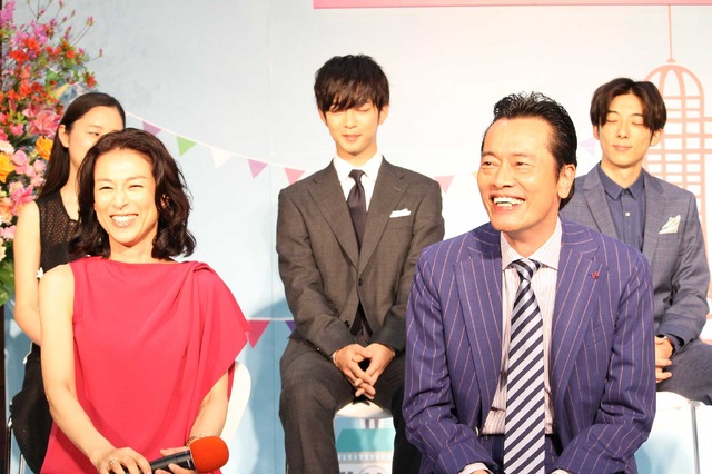 NHK連続テレビ小説「わろてんか」出演者発表会見