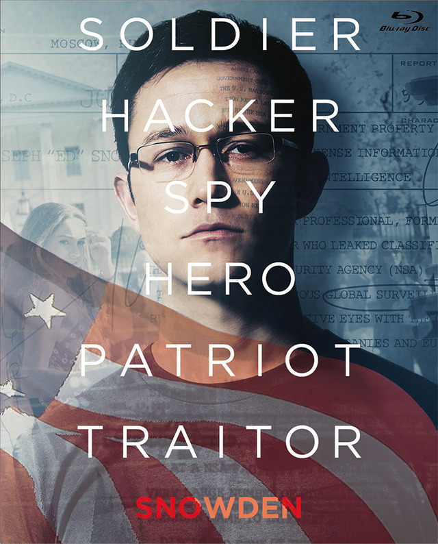 『スノーデン』ブルーレイディズク　(c)2016 SACHA, INC.　ALL RIGHTS RESERVED.