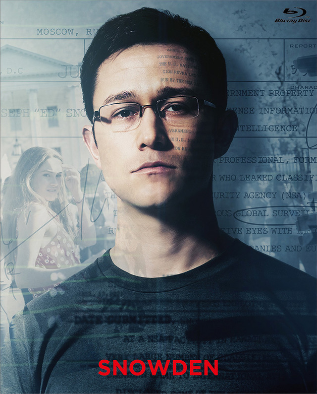 『スノーデン』ブルーレイディズク　(c)2016 SACHA, INC.　ALL RIGHTS RESERVED.