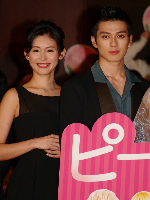 本仮屋ユイカ＆真剣佑／『ピーチガール』完成披露試写会