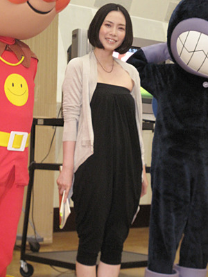 『それいけ！アンパンマン　ブラックノーズと魔法の歌』アフレコ　photo：Yoko Saito