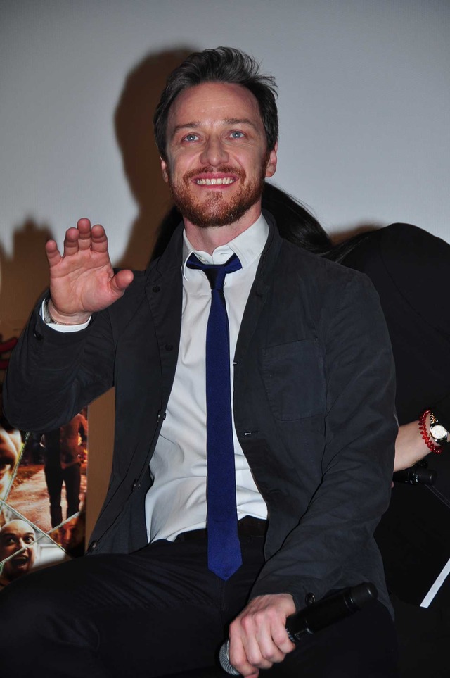 ジェームズ・マカヴォイ／『スプリット』舞台挨拶