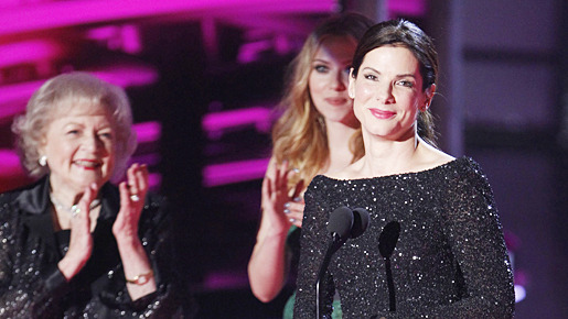 MTVムービー・アワードのジェネレーション・アワードを受賞したサンドラ・ブロック　-(C) REUTERS／AFLO