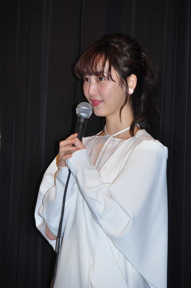 松井玲奈／『笑う招き猫』初日舞台挨拶