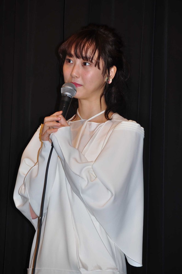 松井玲奈／『笑う招き猫』初日舞台挨拶