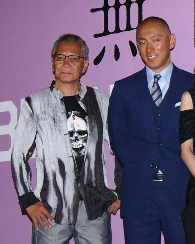 三池崇史＆市川海老蔵／『無限の住人』初日舞台挨拶