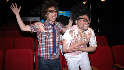 『ヒックとドラゴン』CM撮影