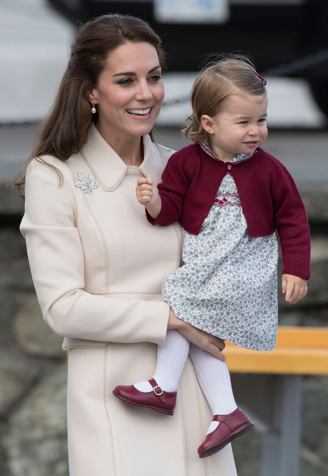 キャサリン王妃＆シャーロット王女-(C)Getty Images