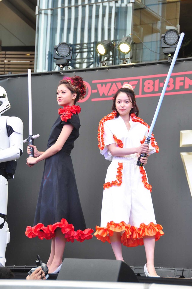 池田美優＆山本舞香／スター・ウォーズの日記念イベント