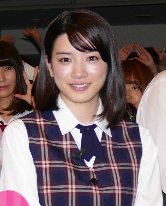 永野芽郁／『ピーチガール』公開直前イベント