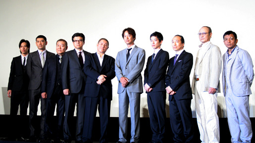 『アウトレイジ』初日舞台挨拶　photo：Yoko Saito