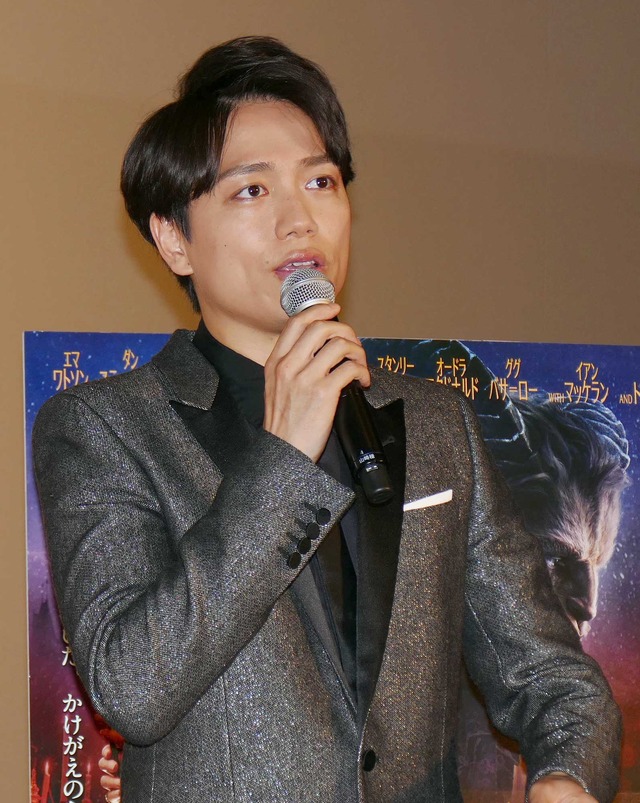 山崎育三郎／『美女と野獣』大ヒット記念イベント