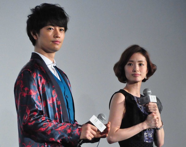 斎藤工＆上戸彩／『昼顔』完成披露試写会