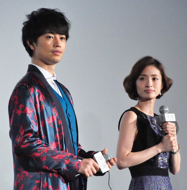 斎藤工＆上戸彩／『昼顔』完成披露試写会