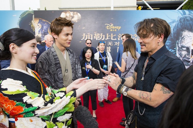 『パイレーツ・オブ・カリビアン／最後の海賊』ワールドプレミア　in 上海（C）2017 Disney Enterprises, Inc. All Rights Reserved.