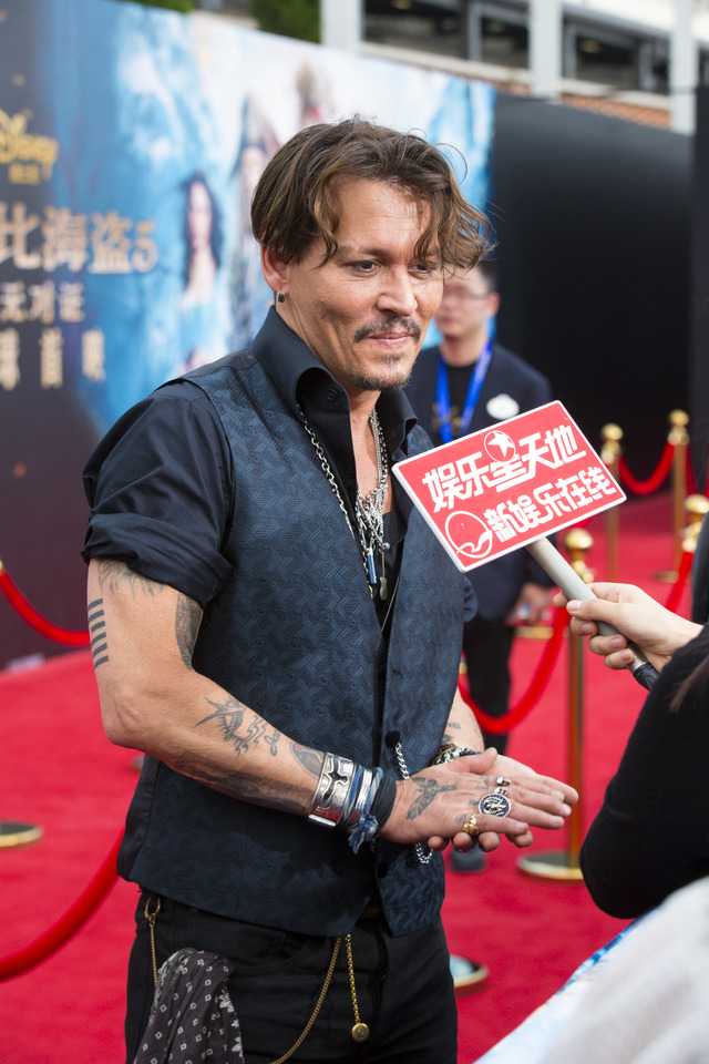 『パイレーツ・オブ・カリビアン／最後の海賊』ワールドプレミア　in 上海（C）2017 Disney Enterprises, Inc. All Rights Reserved.