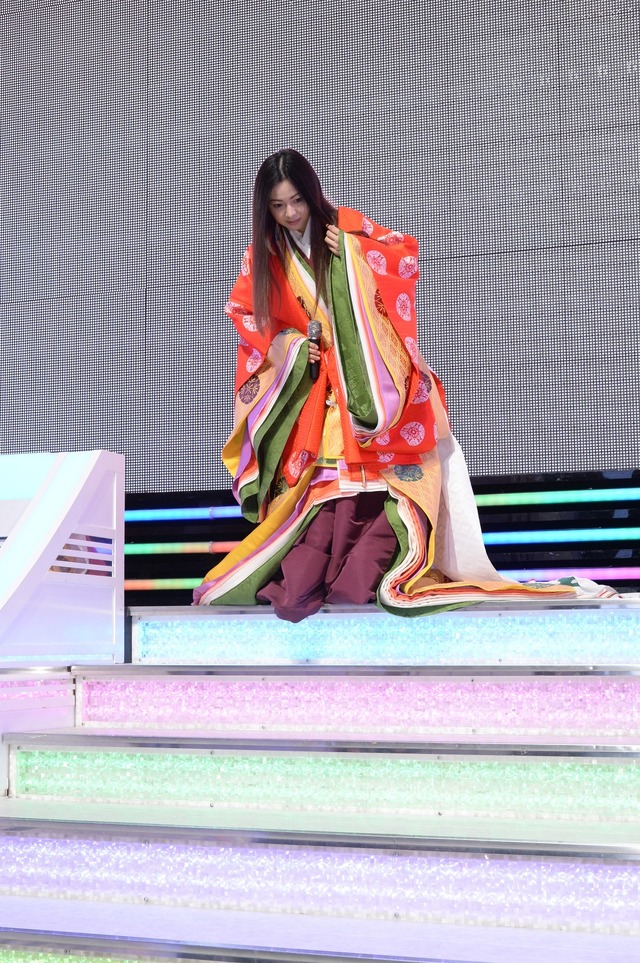 「ミュージックステーション」リハーサルを行う倉木麻衣