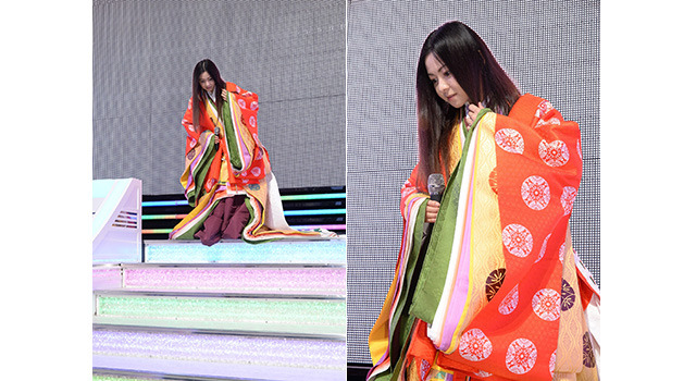 「ミュージックステーション」リハーサルを行う倉木麻衣